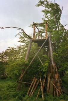 Přestavba kazatelny na Nové Střelnici - 22.5.1999